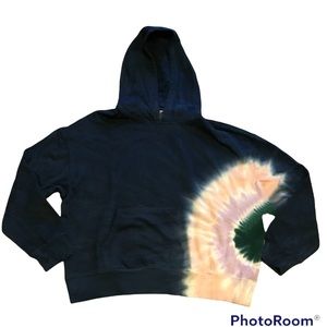 Wildfox Tie-Dye Hoodie Blue Size Large #350